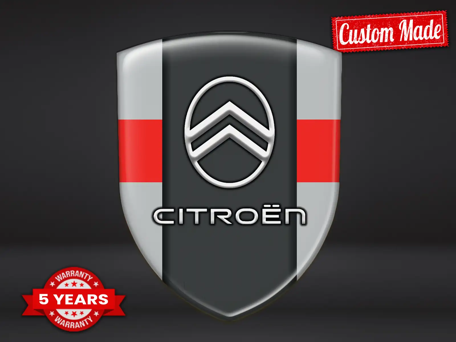 Citroen Pegatinas Logo Personalizadas Resistentes Universal 